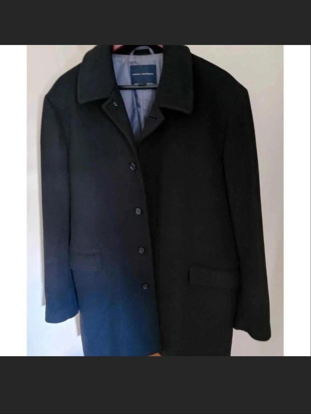Men's BANANA REPUBLIC Cashmere/Wool Peacoat XL